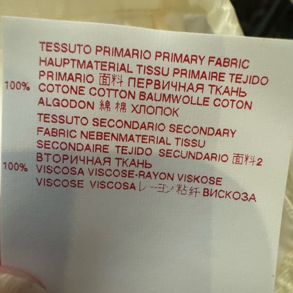 MARNI White Wide Leg Pants with Relaxed Fit and Textured Fabric - Picture 10 of 10